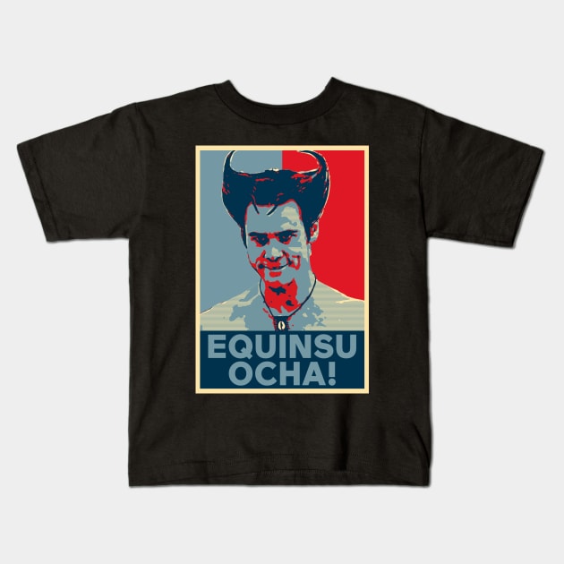 Equinsu Ocha Hope Kids T-Shirt by JorgeHigginsDesigns